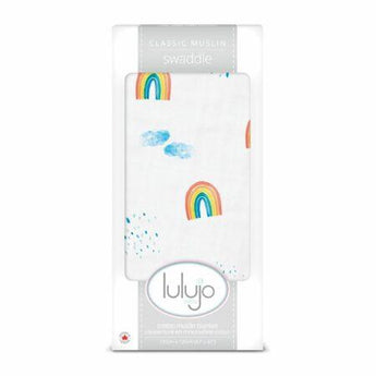 Muslin Swaddle - Rainbow Sky - My Little Thieves
