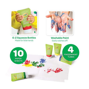 My First Crayola Washable Fingerpaint Kit, Stage 1 - My Little Thieves