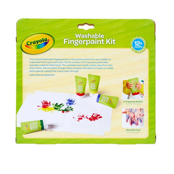 My First Crayola Washable Fingerpaint Kit, Stage 1 - My Little Thieves