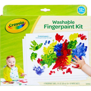 My First Crayola Washable Fingerpaint Kit, Stage 1 - My Little Thieves