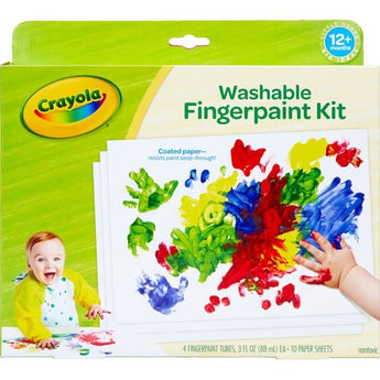 My First Crayola Washable Fingerpaint Kit, Stage 1 - My Little Thieves