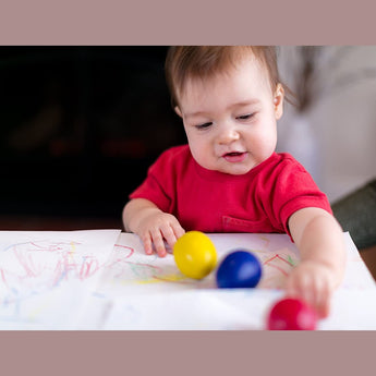 My First Palm Grip Crayons, Coloring for Toddlers 3 count - My Little Thieves