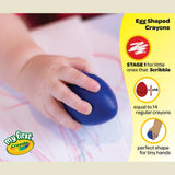 My First Palm Grip Crayons, Coloring for Toddlers 3 count - My Little Thieves