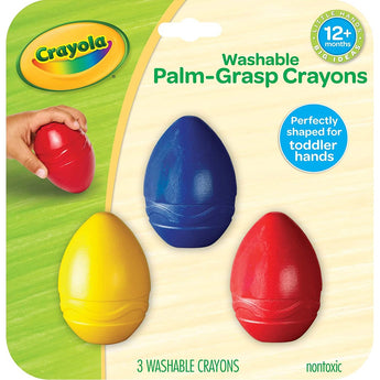 My First Palm Grip Crayons, Coloring for Toddlers 3 count - My Little Thieves