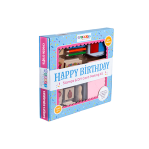 My Little Thieves Birthday Stamps Card Making Kit | Kids - My Little Thieves
