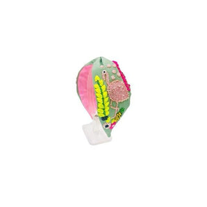 My Little Thieves Flamingo Garden Beaded Headband Mint - My Little Thieves