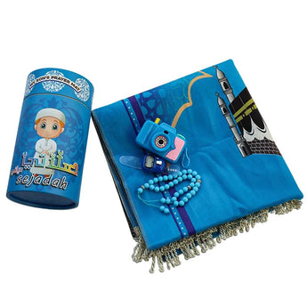 My Little Thieves Kids Prayer Mat Gift Set | First Salah Sejadah - My Little Thieves