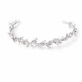 My Little Thieves Pearl Crystal Headband Silver | Kids Hair Accessory - My Little Thieves