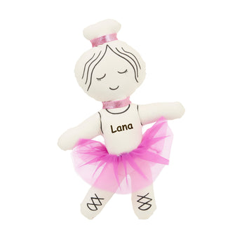 My Little Thieves Personalized Canvas Ballerina Diy Plushie | Party Favor - My Little Thieves
