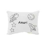 My Little Thieves Personalized Canvas Rocket Diy Pillow - My Little Thieves