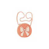 My Little Thieves Pink White Round Beaded Bag | Girls Fashion Accessory - My Little Thieves