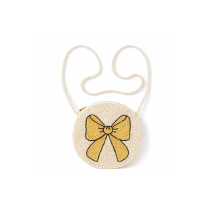 My Little Thieves Silver Gold Round Beaded Bag | Girls Fashion Accessory - My Little Thieves