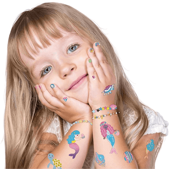 Nail Stickers and Tattoos - Mermaid - My Little Thieves