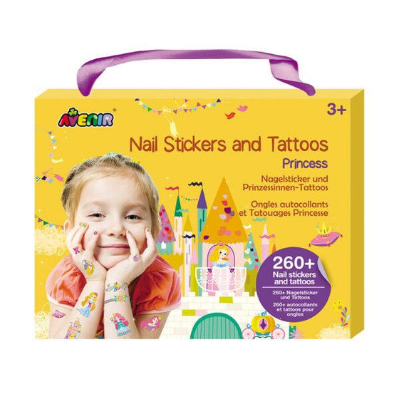 Nail Stickers and Tattoos - Princess - My Little Thieves