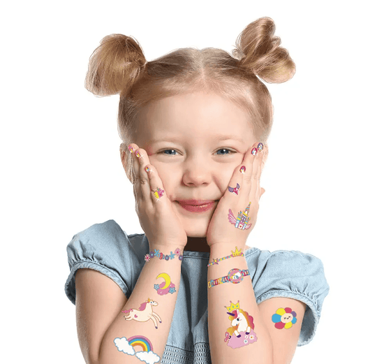 Nail Stickers and Tattoos - Unicorn - My Little Thieves