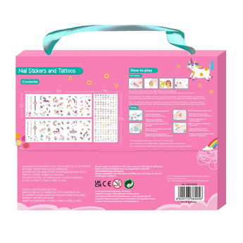 Nail Stickers and Tattoos - Unicorn - My Little Thieves