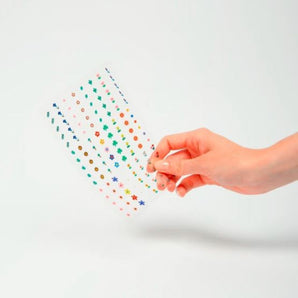 Omy Kids' Nail Art Stickers with Fun Flower and Yummy Designs
