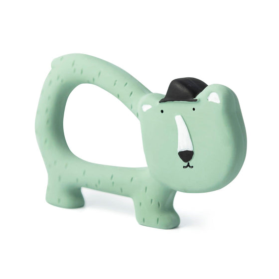 Natural Rubber Grasping Toy - Mr. Polar Bear - My Little Thieves