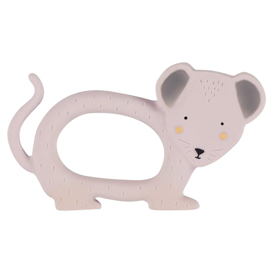 Natural Rubber Grasping Toy - Mrs. Mouse - My Little Thieves