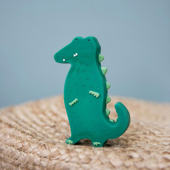 Natural Rubber Toy - Mr. Crocodile - My Little Thieves