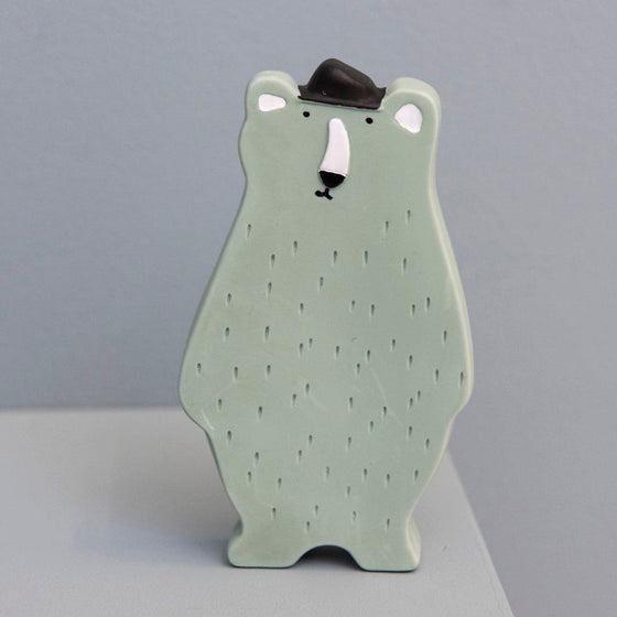 Natural Rubber Toy - Mr. Polar Bear - My Little Thieves