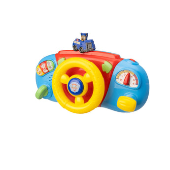 Nickelodeon - Paw Patrol Activity Driver Dashboard steering wheel | Lights and Sound Effects, interactive | Gift Ideal for ages 6 months - My Little Thieves