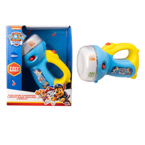 Nickelodeon - PAW Patrol Colour Change Light and Sound Torch | fun and interactive toy designed for young PAW Patrol | light to change colors | suitable ages 12 months + - My Little Thieves