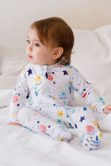 Nohm Amara Smart Baby Pyjama | Moon & Stars Lullaby Inspired Design - My Little Thieves