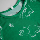 Nohm Dino Short Sleeve Pyjama | Kids Sleepwear - My Little Thieves