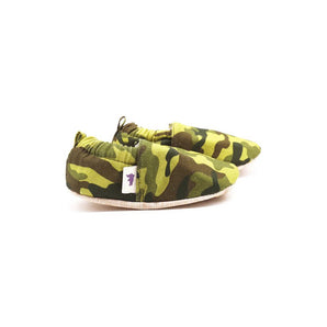 Non - Slip Morgedan’s Moccasins for Toddlers - Army - My Little Thieves