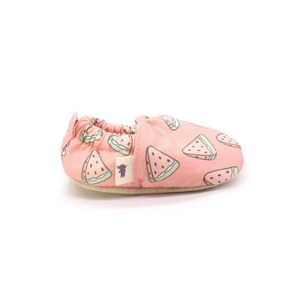 Non - Slip Morgedan’s Moccasins for Toddlers - Watermelon - My Little Thieves