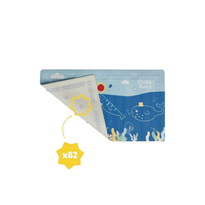Badabulle Non-Slip Bath Mat with Temp Indicator