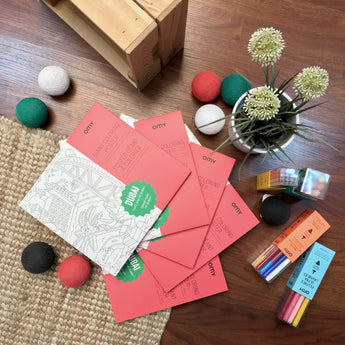 Omy Eco Friendly Kids' Colouring Posters | Fun Animal & Jungle Designs - My Little Thieves