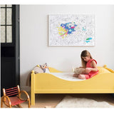 Omy Eco Friendly Kids' Colouring Posters | Fun Animal & Jungle Designs - My Little Thieves