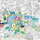 Omy Eco Friendly Kids' Colouring Posters | Fun Animal & Jungle Designs - My Little Thieves