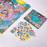 Omy Eco Friendly Kids' Colouring Posters | Fun Animal & Jungle Designs - My Little Thieves