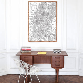 Omy Eco Friendly Kids' Colouring Posters | Fun Animal & Jungle Designs - My Little Thieves