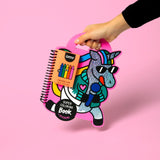 Omy Eco Friendly Sticker & Activity Book For Kids | Neon & Holographic Fun - My Little Thieves