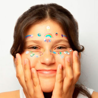 Omy Face Stickers For Kids | Fun Party & Dress Up Accessories - My Little Thieves