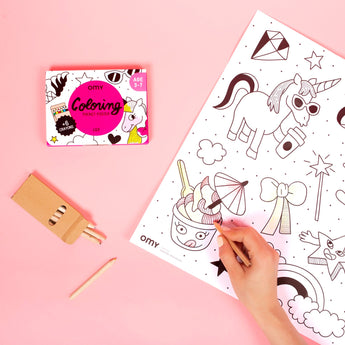 Omy Pocket Coloring Collection | Activity Book - My Little Thieves