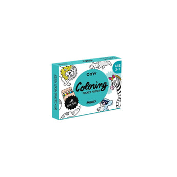 Omy Pocket Coloring Collection | Activity Book - My Little Thieves