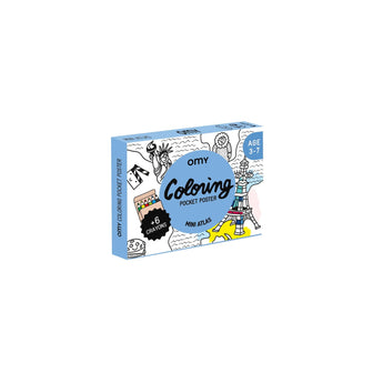 Omy Pocket Coloring Collection | Activity Book - My Little Thieves