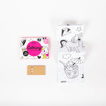 Omy Pocket Coloring Collection | Activity Book - My Little Thieves