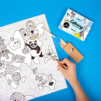 Omy Pocket Coloring Collection | Activity Book - My Little Thieves