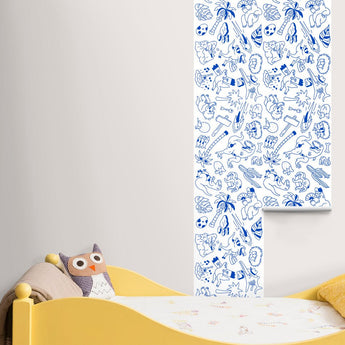 Omy Stick It Kid Kids Sticker Set | Playful Removable Creative Stickers - My Little Thieves