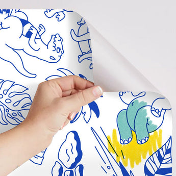 Omy Stick It Kid Kids Sticker Set | Playful Removable Creative Stickers - My Little Thieves