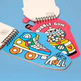 Omy Sticker By Number Notebook Bubble Tea | Creative Activity For Kids - My Little Thieves