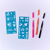 Omy Tattoo Art I Love You | Kids Temporary Tattoos - My Little Thieves