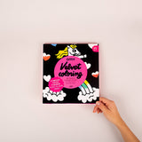 Omy Velvet Colouring Set | Kawaii Themed Creative Art For Kids - My Little Thieves