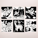 Omy Velvet Colouring Set | Kawaii Themed Creative Art For Kids - My Little Thieves